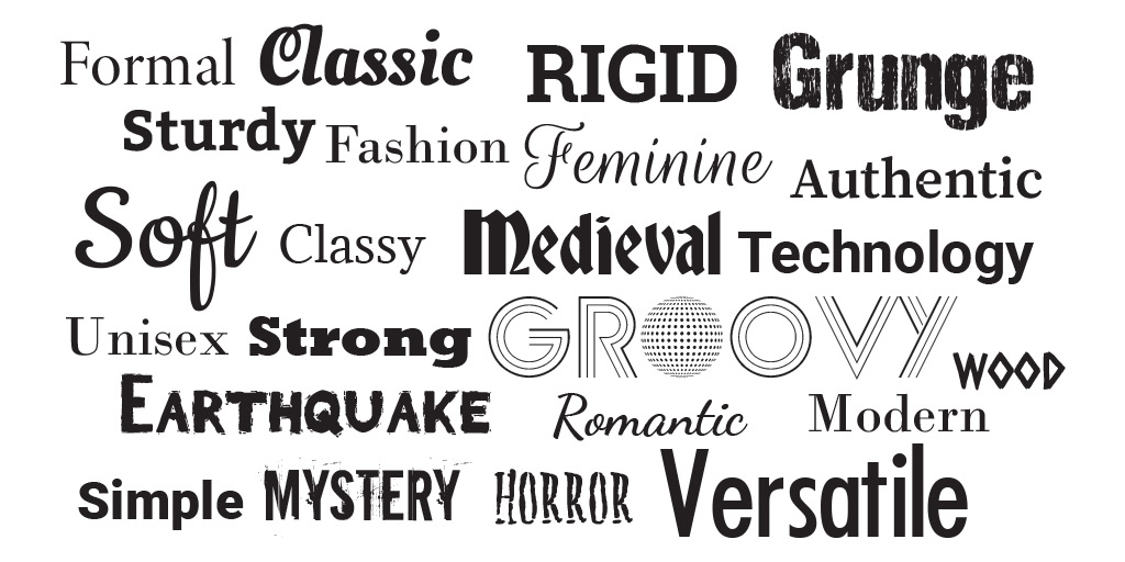 Typography: 6 Typefaces for Your Brand