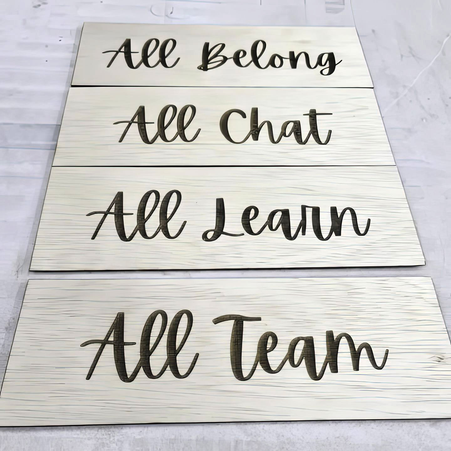 20250429 Wooden Laser Engraved