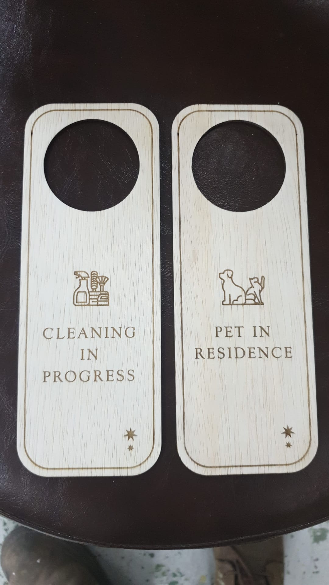 20250429 Wooden Laser Engraved